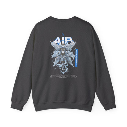 Air Oversized Sweatshirt — Flow & Freedom Illustration Tee