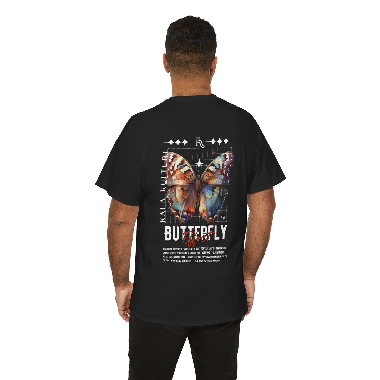 Butterfly Effect Oversized T‑Shirt — Change Begins With a Single Move