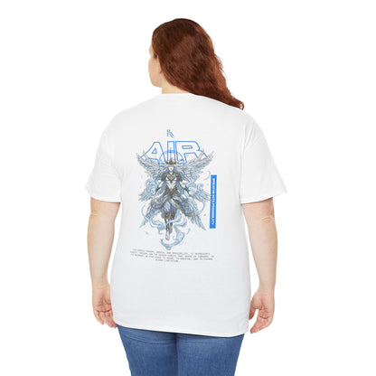 Air Oversized T‑Shirt — Flow & Freedom Illustration Tee