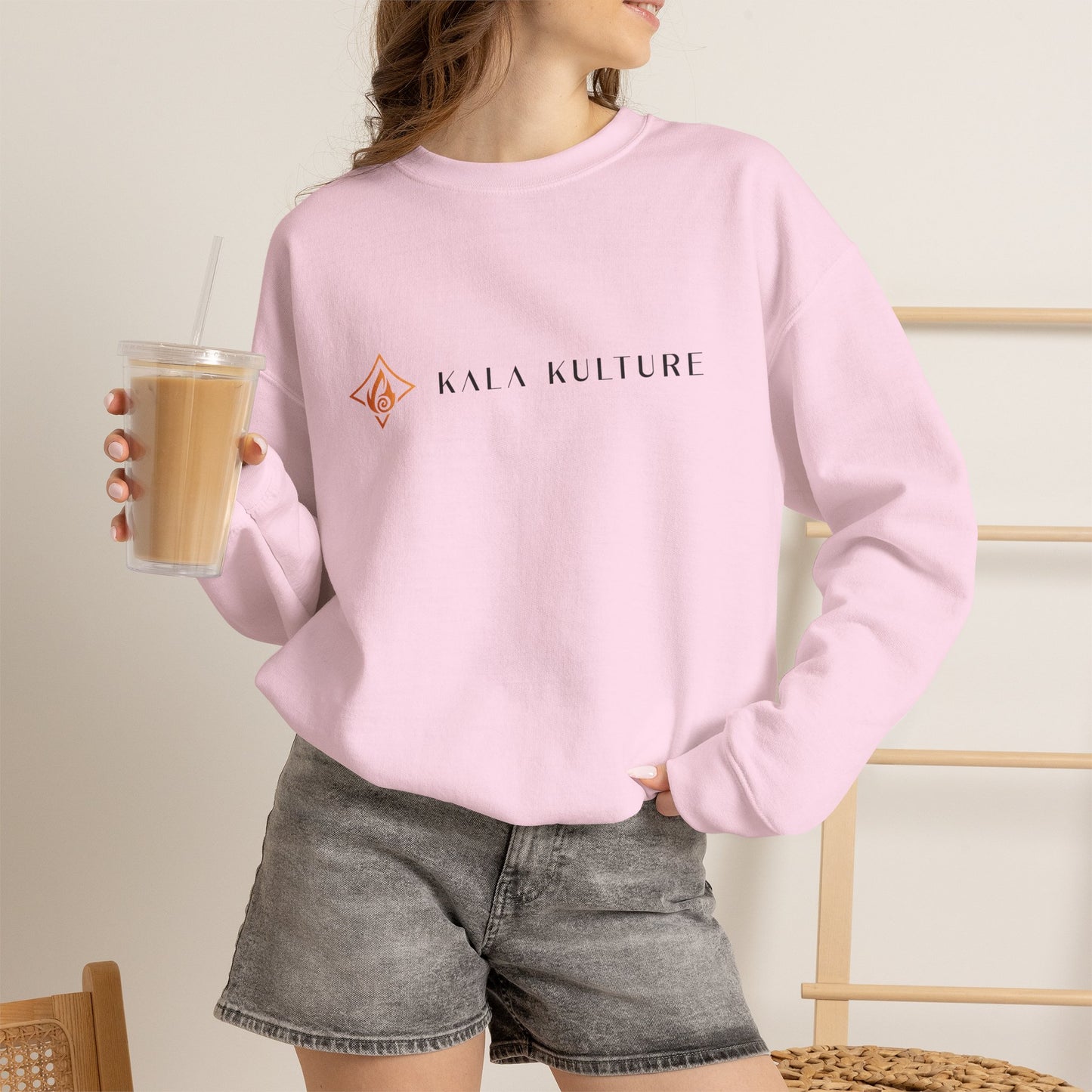 Fire Oversized Sweatshirt — Element of Power Illustration Tee