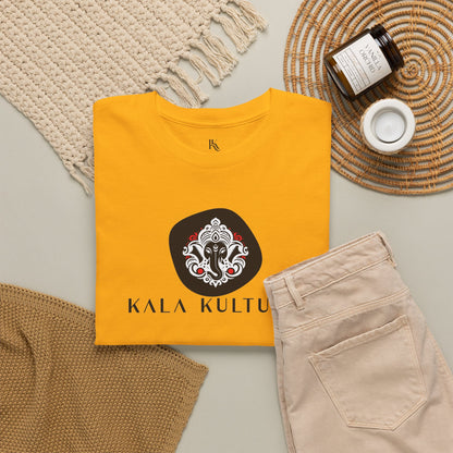 Ganesha Graphic T‑Shirt — Cosmic Wisdom Illustration Tee V3