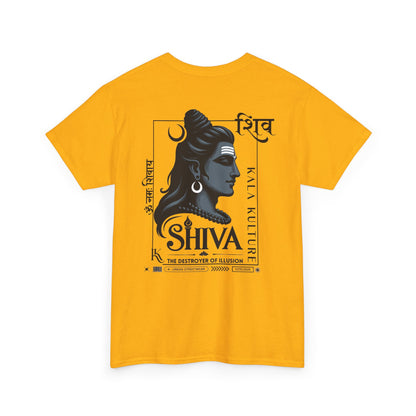 Shiva Graphic T‑Shirt — Eternal Calm Illustration Tee