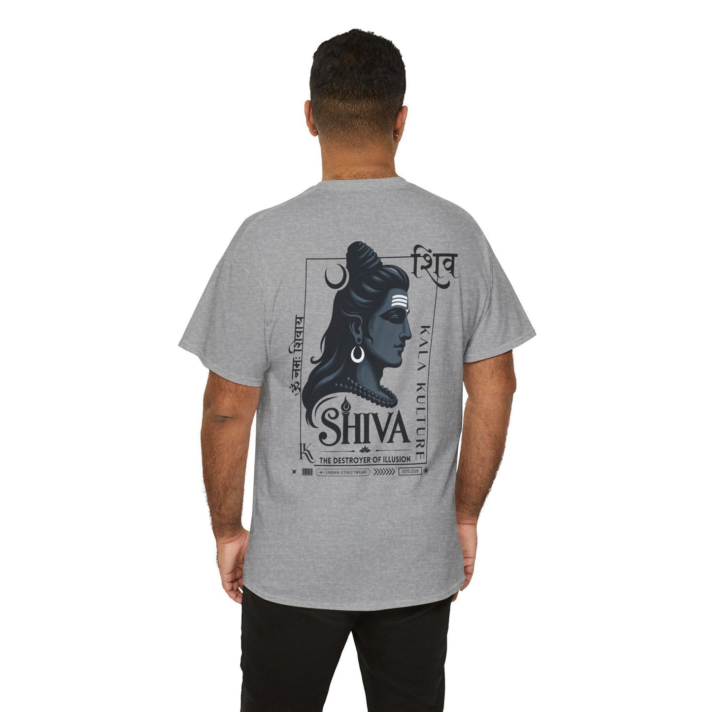 Shiva Graphic T‑Shirt — Eternal Calm Illustration Tee