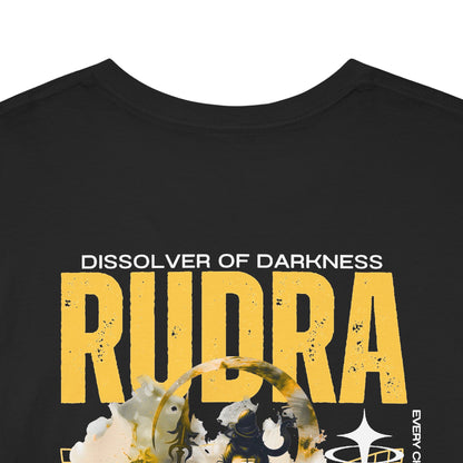 Rudra Graphic T‑Shirt — Storm‑Born Destroyer Illustration Tee