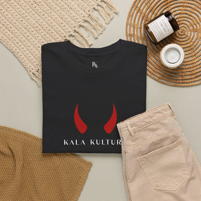 Demon Mask Oversized T‑Shirt — Fearless Within