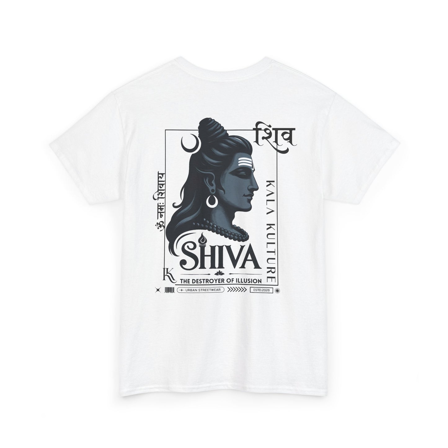 Shiva Graphic T‑Shirt — Eternal Calm Illustration Tee