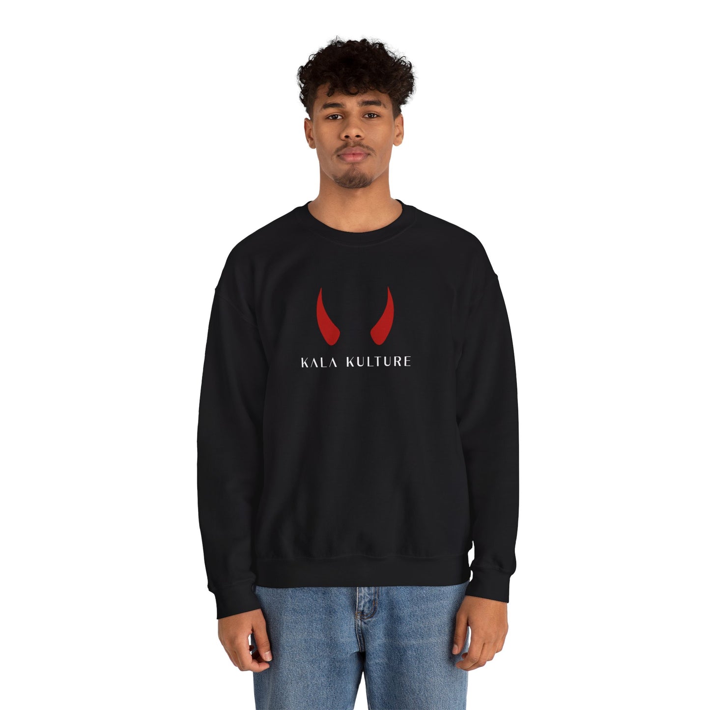 Demon Mask Oversized Sweatshirt — Fearless Within