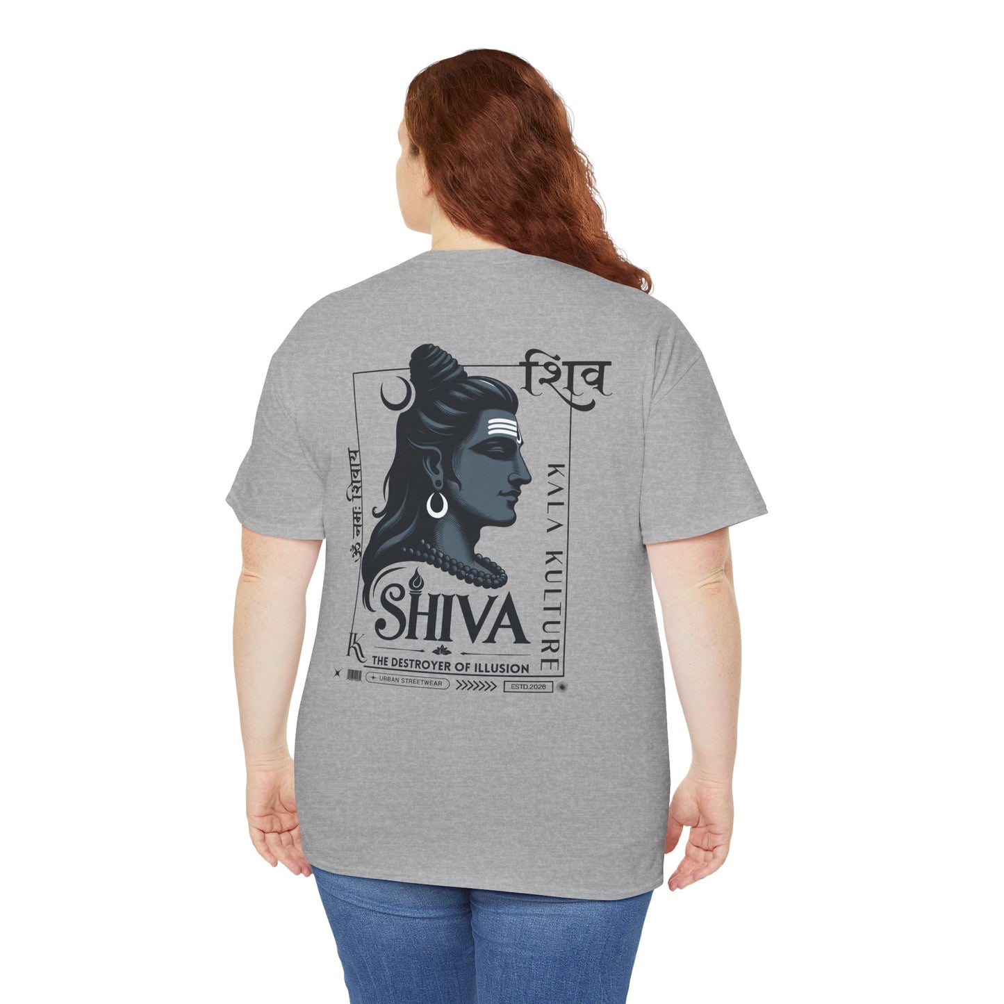 Shiva Graphic T‑Shirt — Eternal Calm Illustration Tee