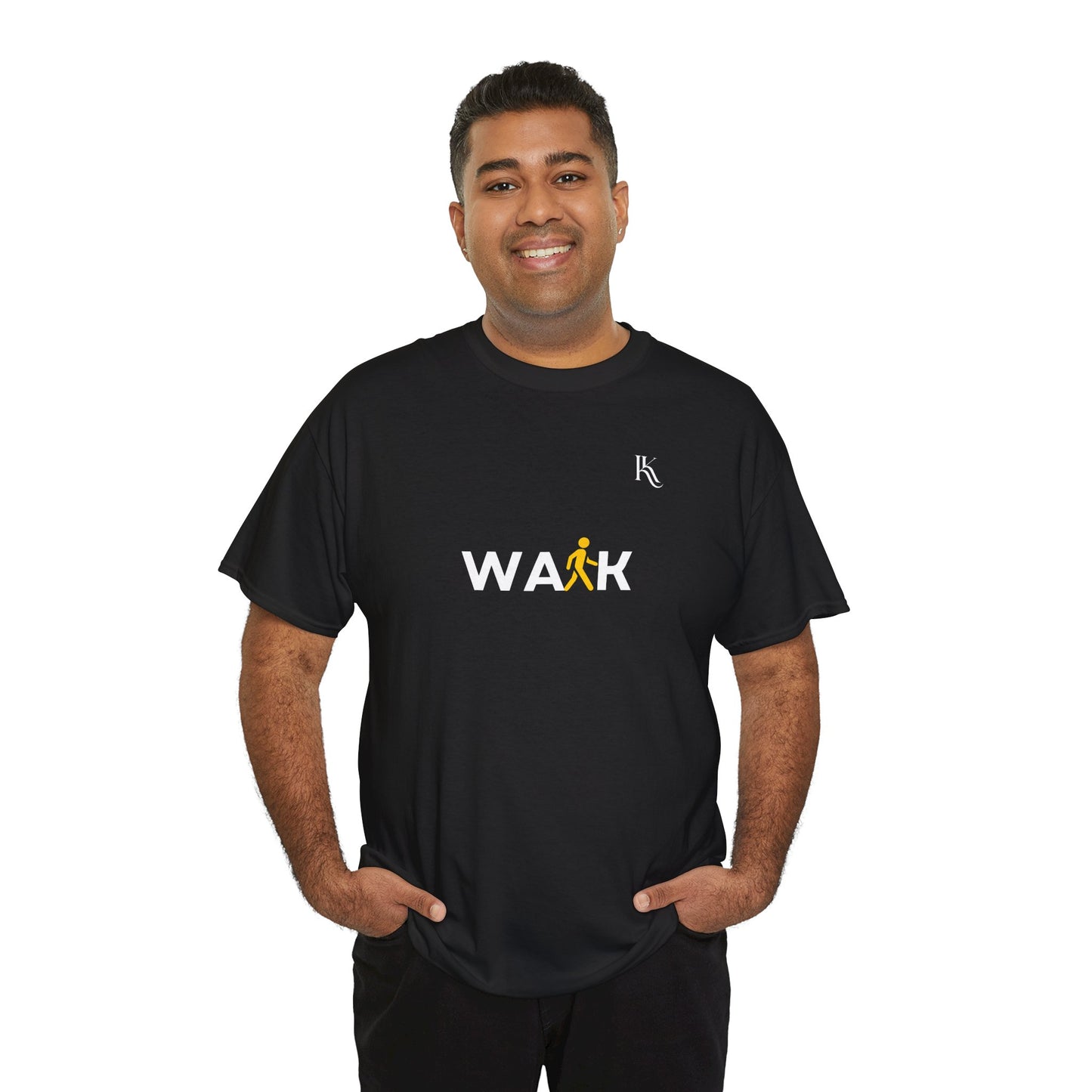 Walk Oversized T‑Shirt — Step With Purpose Illustration Tee