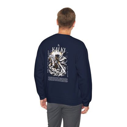 Kalki Oversized Sweatshirt — End of the Dark Age Illustration Tee