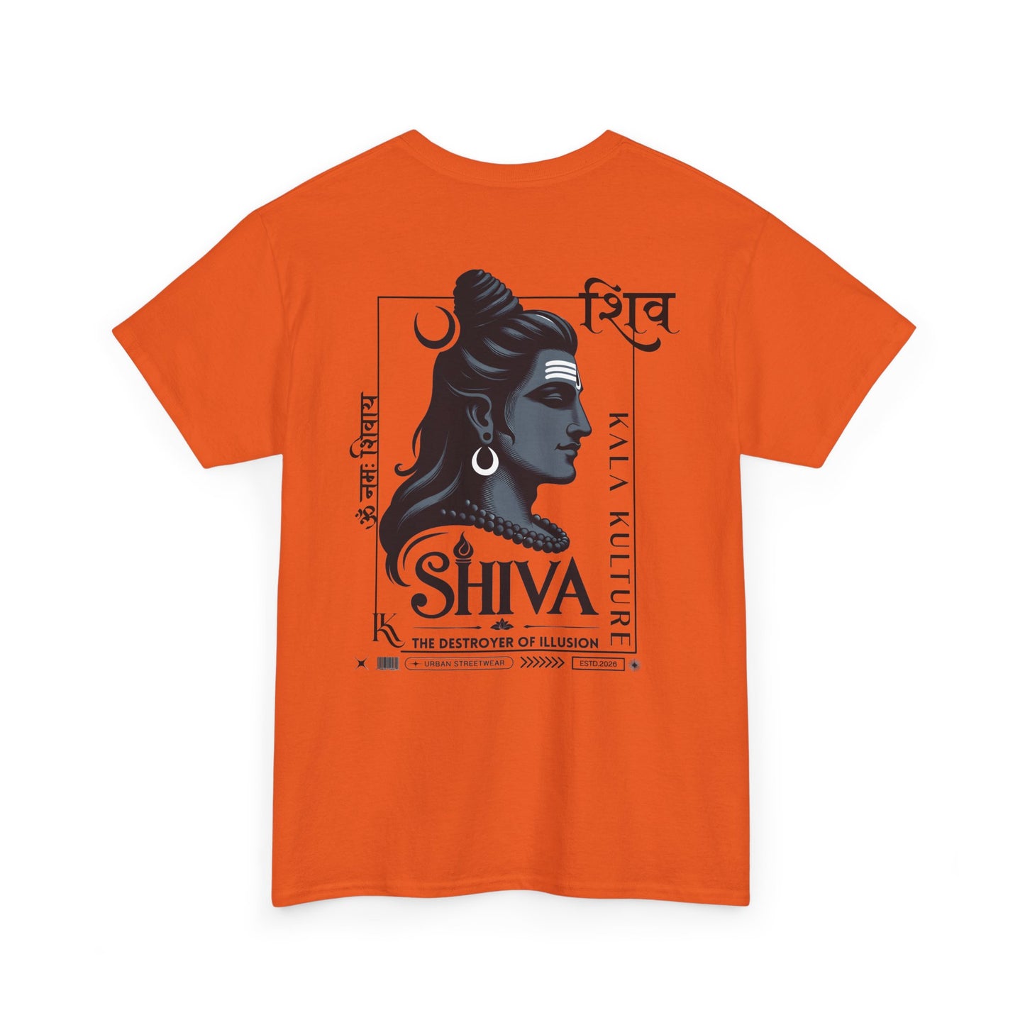 Shiva Graphic T‑Shirt — Eternal Calm Illustration Tee