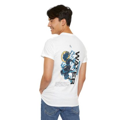Water Oversized T‑Shirt — Calm & Clarity Illustration Tee