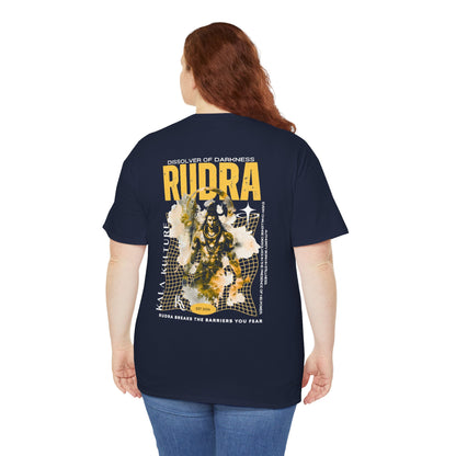 Rudra Graphic T‑Shirt — Storm‑Born Destroyer Illustration Tee
