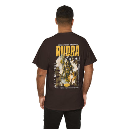 Rudra Graphic T‑Shirt — Storm‑Born Destroyer Illustration Tee