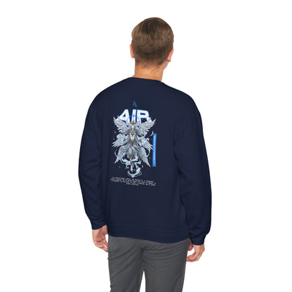 Air Oversized Sweatshirt — Flow & Freedom Illustration Tee