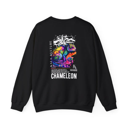 Chameleon Oversized Sweatshirt — Adapt. Evolve. Transform.