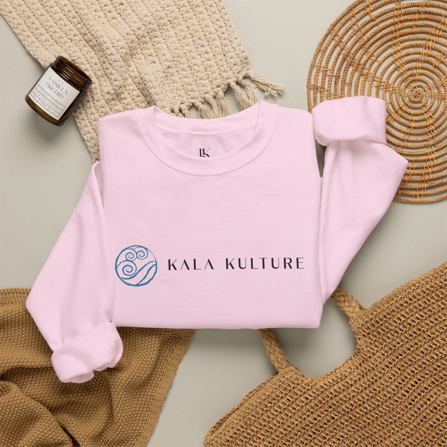 Water Oversized Sweatshirt — Calm & Clarity Illustration Tee