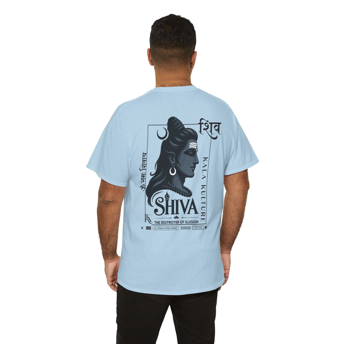 Shiva Graphic T‑Shirt — Eternal Calm Illustration Tee