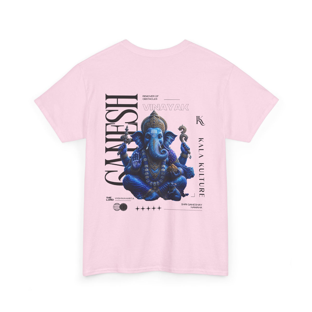 Ganesha Graphic T‑Shirt — Cosmic Wisdom Illustration Tee V3