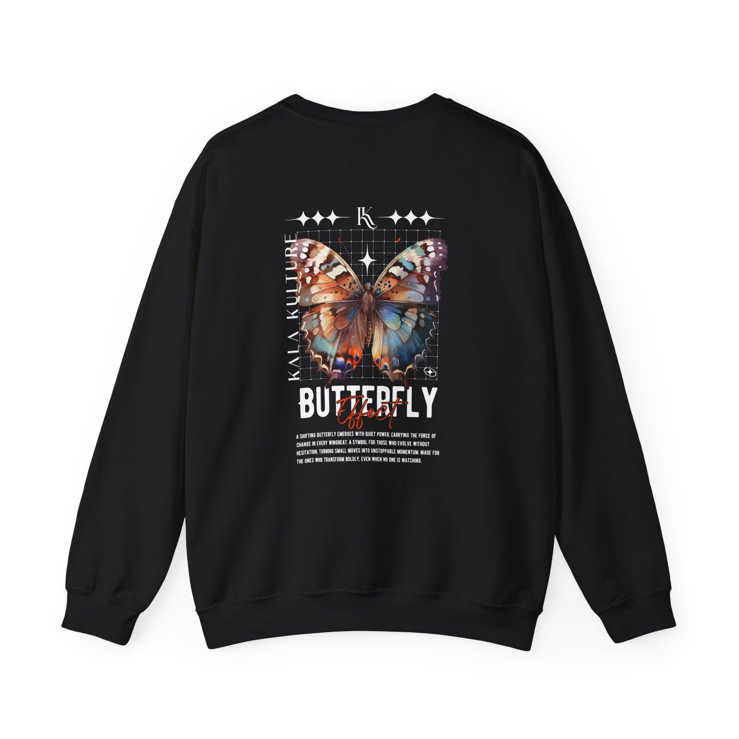 Butterfly Effect Oversized Sweatshirt — Change Begins With a Single Move