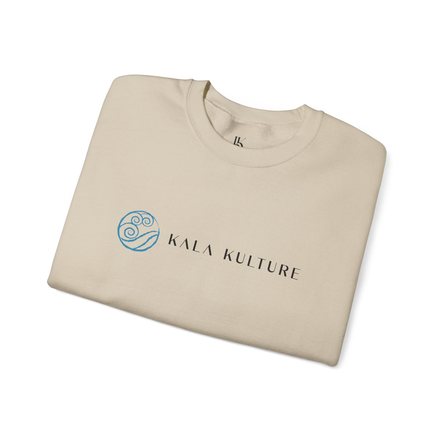 Water Oversized Sweatshirt — Calm & Clarity Illustration Tee