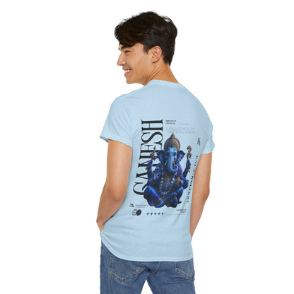 Ganesha Graphic T‑Shirt — Cosmic Wisdom Illustration Tee V3