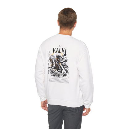 Kalki Oversized Sweatshirt — End of the Dark Age Illustration Tee
