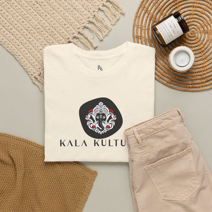 Ganesha Graphic T‑Shirt — Cosmic Wisdom Illustration Tee V3