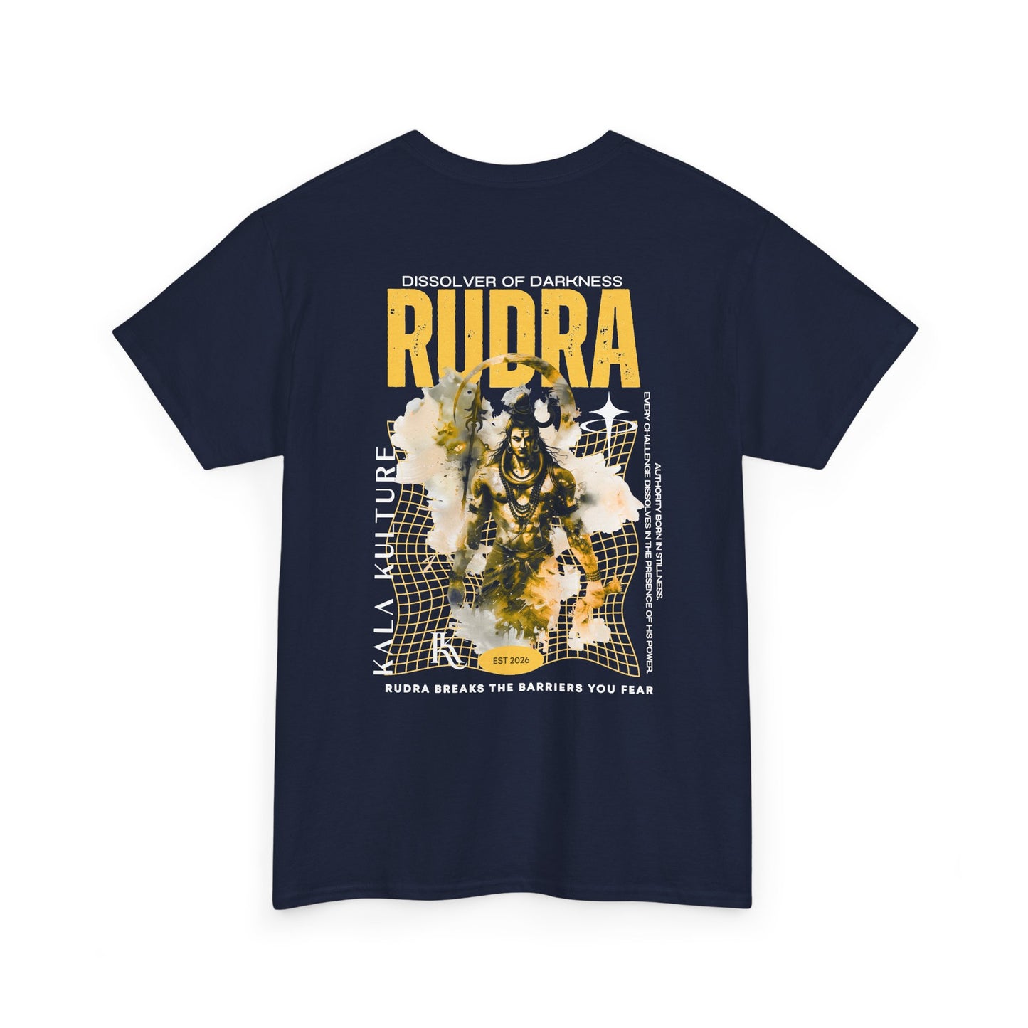 Rudra Graphic T‑Shirt — Storm‑Born Destroyer Illustration Tee