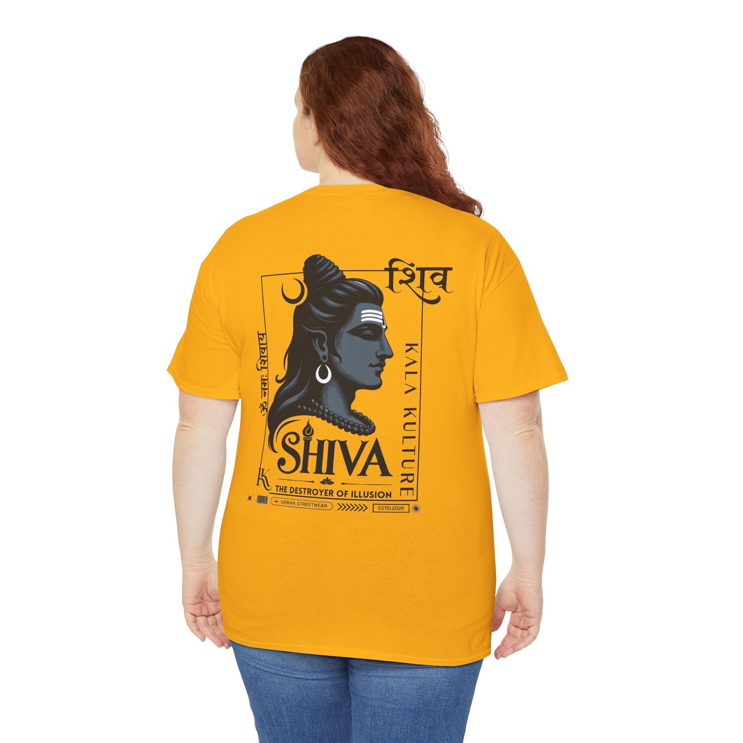 Shiva Graphic T‑Shirt — Eternal Calm Illustration Tee